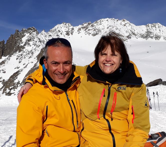 Moshir and Ingeborg, owners of Chalet Stuhlfelden