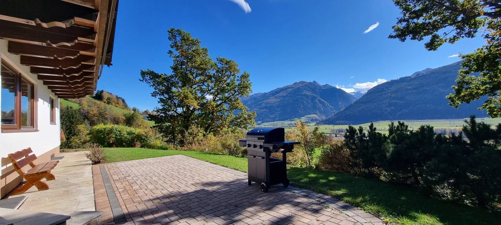 Grilling with a beautiful view